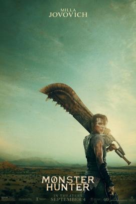 Смотреть Monster Hunter Онлайн бесплатно - Ein ungewöhnlicher Sandsturm transportiert die Soldatin Artemis (Milla Jovovich) und ihre...